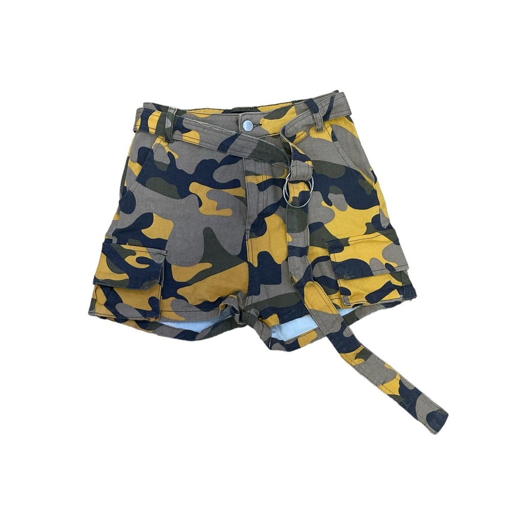 Women’s Revamped multi-coloured shorts. Size M
